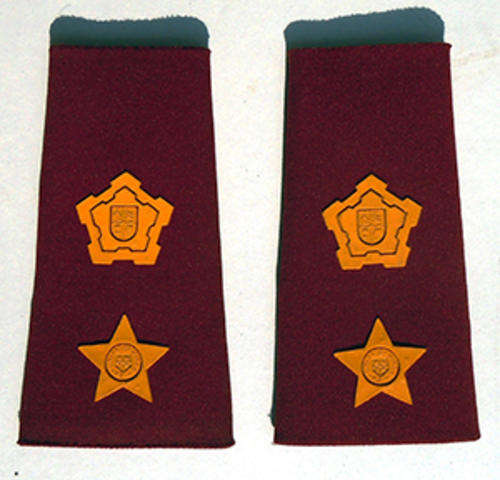 SAGD - Commandant Field Rank - Maroon