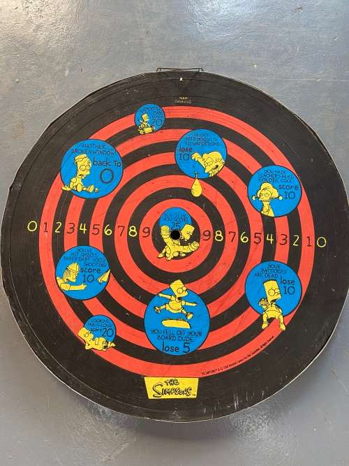 Simpsons Dart Board (Rare)