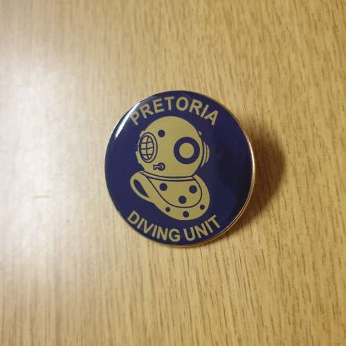 Pretoria Diving Unit qualification badge