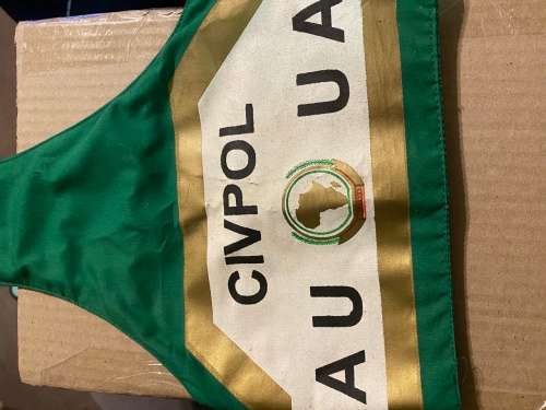 SA Police Civpol Sudan sleeve