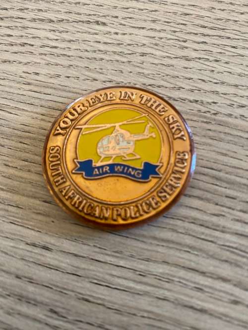 SAPS air wing small medallion