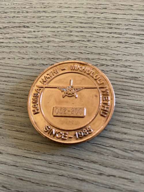 SAPS air wing small medallion