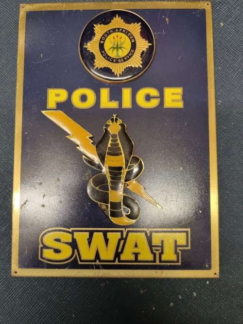 SAP police SWAT display shield