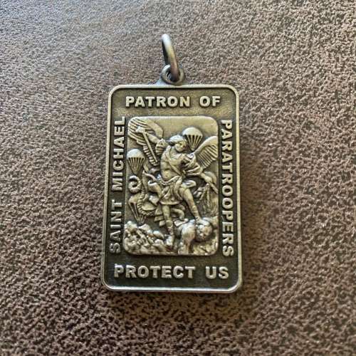 Saint Michael paratroopers pendant