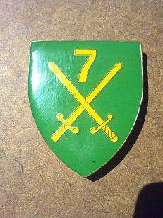 7 SA Division shoulder flash