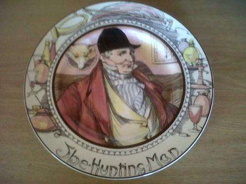 ROYAL DOULTON PLATE - THE HUNTING MAN - PROFESSIONALS SERIES