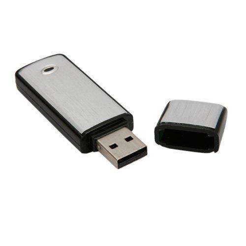 Mini 4GB USB Hidden Spy Digital Audio Voice Recorder Flash Drive 70hours