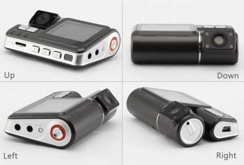 Dual Lens Dashboard Car Camera