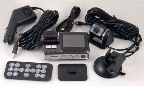 Dual Lens Dashboard Car Camera