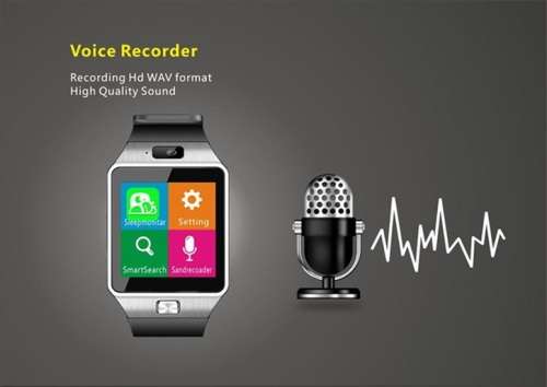 Bluetooth Smart Watch Phone with Camera and SIM Card Slot For Android Phones