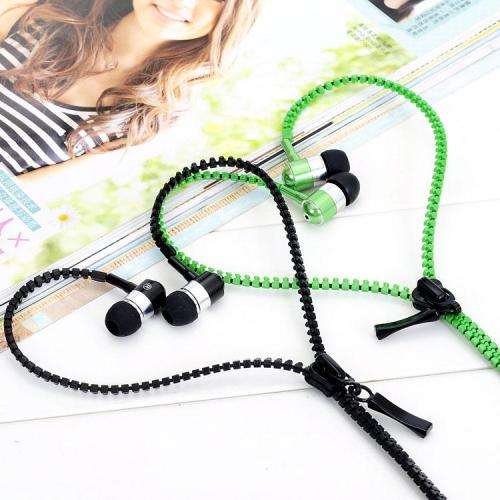 In Ear Zip Earphones with Microphone