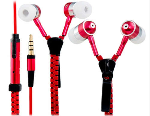 In Ear Zip Earphones with Microphone