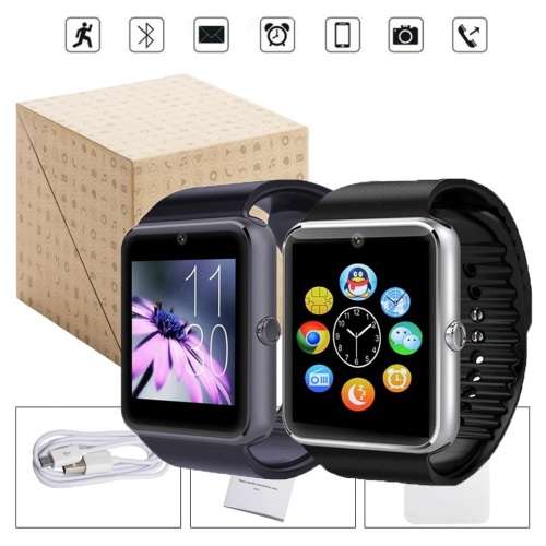 SIM and Memory Card Enabled Smart Watch with Hidden Camera compatible with Android