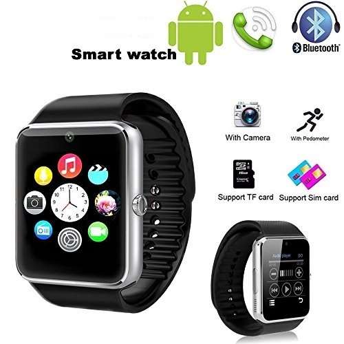 SIM and Memory Card Enabled Smart Watch with Hidden Camera compatible with Android