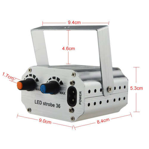 Mini Power Strobe Light 36 LED