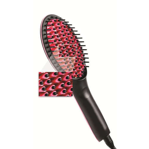 Straight Ceramic Brush Hair Straightener