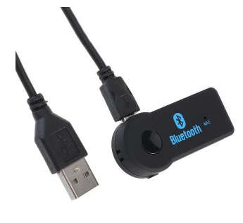 Wireless Bluetooth 3.5mm AUX Audio Stereo Music Home Car Receiver Adapter with Microphone