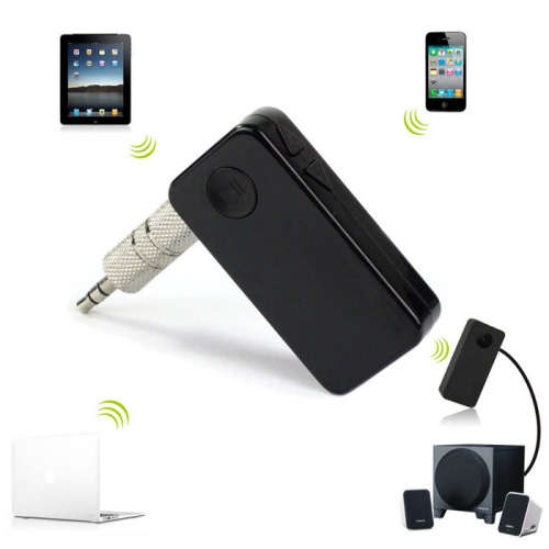 Wireless Bluetooth 3.5mm AUX Audio Stereo Music Home Car Receiver Adapter with Microphone