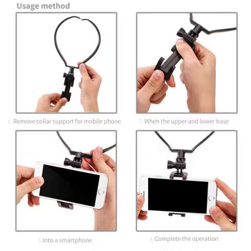 Point of View Phone Mount Wearable Holder Neck Clamp | Great for Blogging