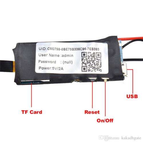 S06 HD 1080P Wifi Spy IP Camera DIY Module DVR Nanny Cam Security