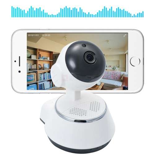 V380 Wifi IP Plug and Play HD Surveillance Nanny Camera