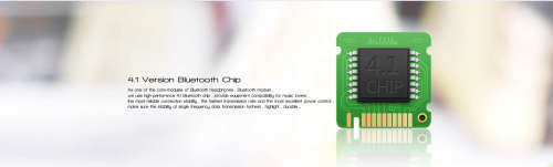 MX33 Wireless Bluetooth 4.1 Headset with Microphone and Micro SD Card Slot