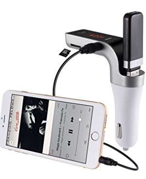 Carg7 Wireless Car Mp3 Player Bluetooth Fm Transmitter Charger
