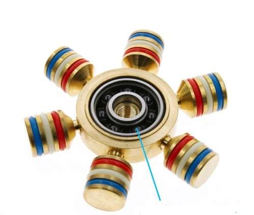 Metal Luminous Fidget Spinner