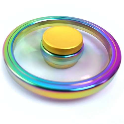 Rainbow Metal EDC Hand Spinner
