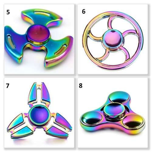 Rainbow Metal EDC Hand Spinner