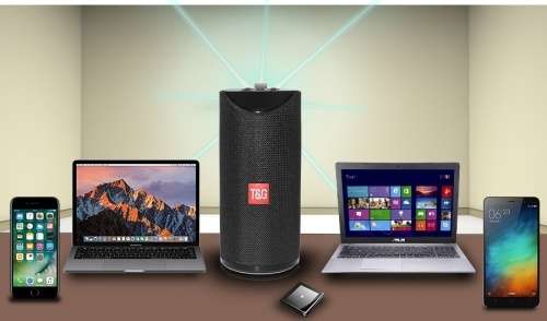 Splash Proof Super Bass Wireless Bluetooth Speaker