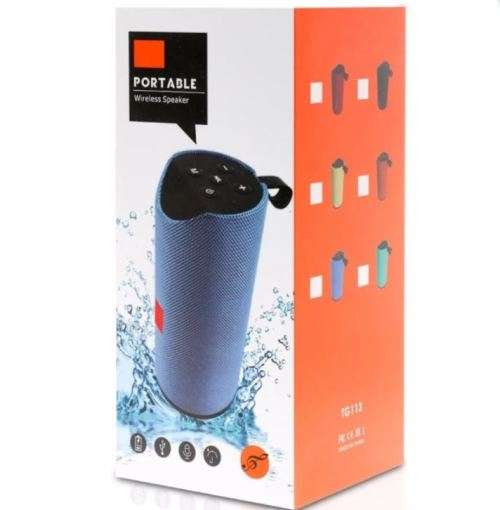 Splash Proof Super Bass Wireless Bluetooth Speaker