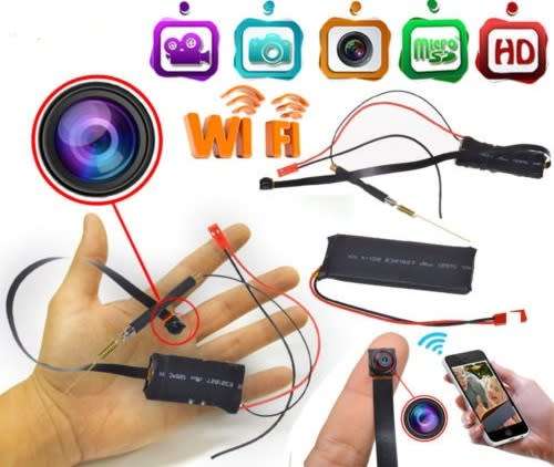 1080p Mini Spy Wifi IP Camera, View Anytime, Anywhere