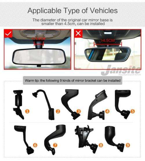 HD Dual Wifi Dash Camera, 2 Cameras Back and Front