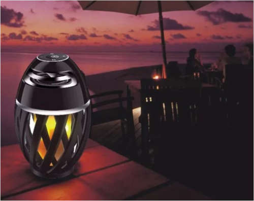 "Local Stock" Flame Atmosphere Lamp with Bluetooth Speaker