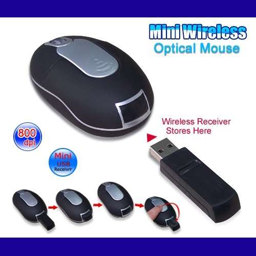 USB Wireless Optical Mouse