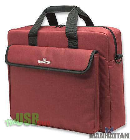 15.6" Manhattan London Notebook Computer Briefcase, STOCK CLEARANCE SALE