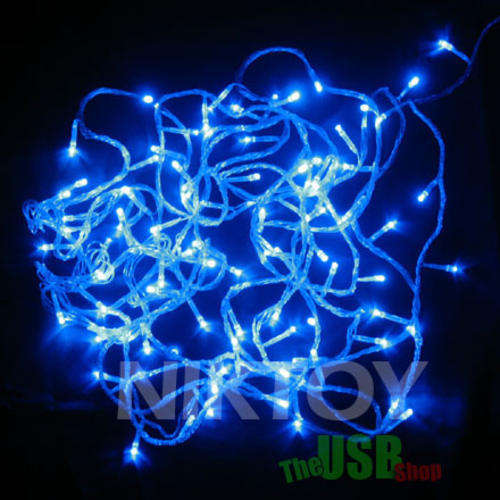 10M LED Fairy Lights!! Total of 100 Bulbs Per 10M!! Available in Blue, Red, White & Multi Color!!