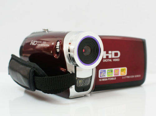 HD 3 inch 16:9 TFT 16.0 MP Digital Video Recorder, Dual Battery Camcorder, Camera, DV DVR