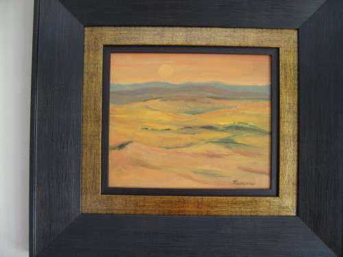 JAMES THACKWRAY  OIL PAINTING  "TEQUILA SUNRISE" (PRICE REDUCED)