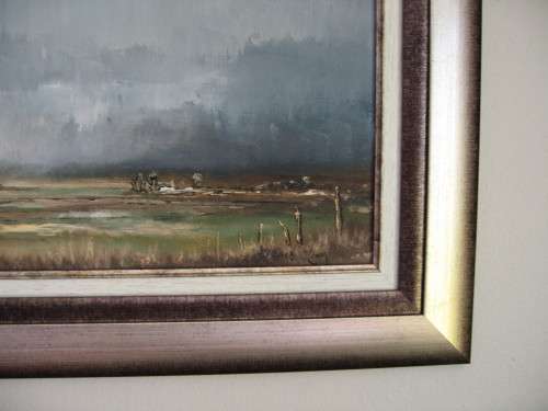 BARBARA PLONER  OIL PAINTING  "APPROACHING STORM"
