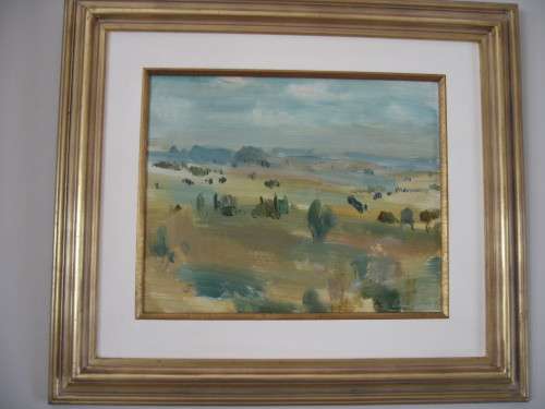 CLEMENT SERNEELS (1912-1991)  OIL PAINTING  `LANDSCAPE`