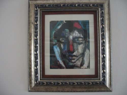 Hennie Niemann  Oil painting  `Clown`