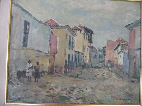 Robert Broadley Oil painting  `Cape Malay`