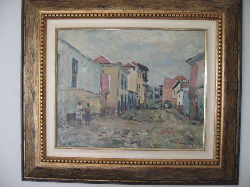 Robert Broadley Oil painting  `Cape Malay`