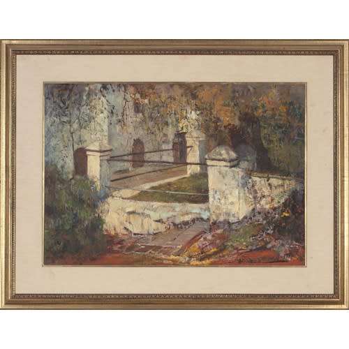 Errol Boyley  Oil Painting  `Stellenbosch`  Reduced