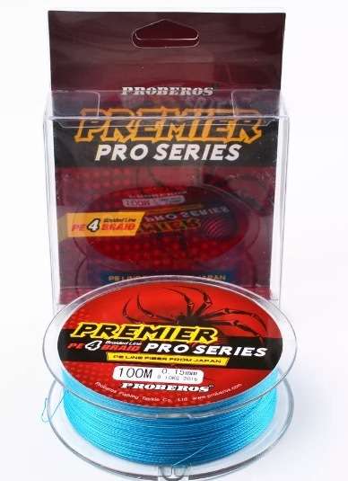 100M "BLUE" 20LB BASS FISHING BRAID