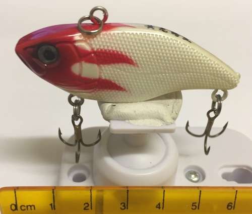 R03 - RED HEAD MINNOW CRANK BAIT LURES