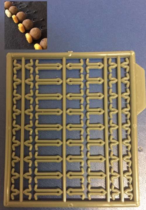 BOILIE STOPS - LIGHT GREEN / MIXED SIZES