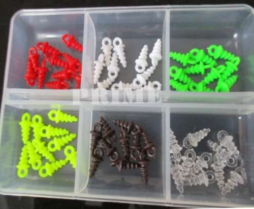 60PCS ASST BOILIE SCREWS IN CASE